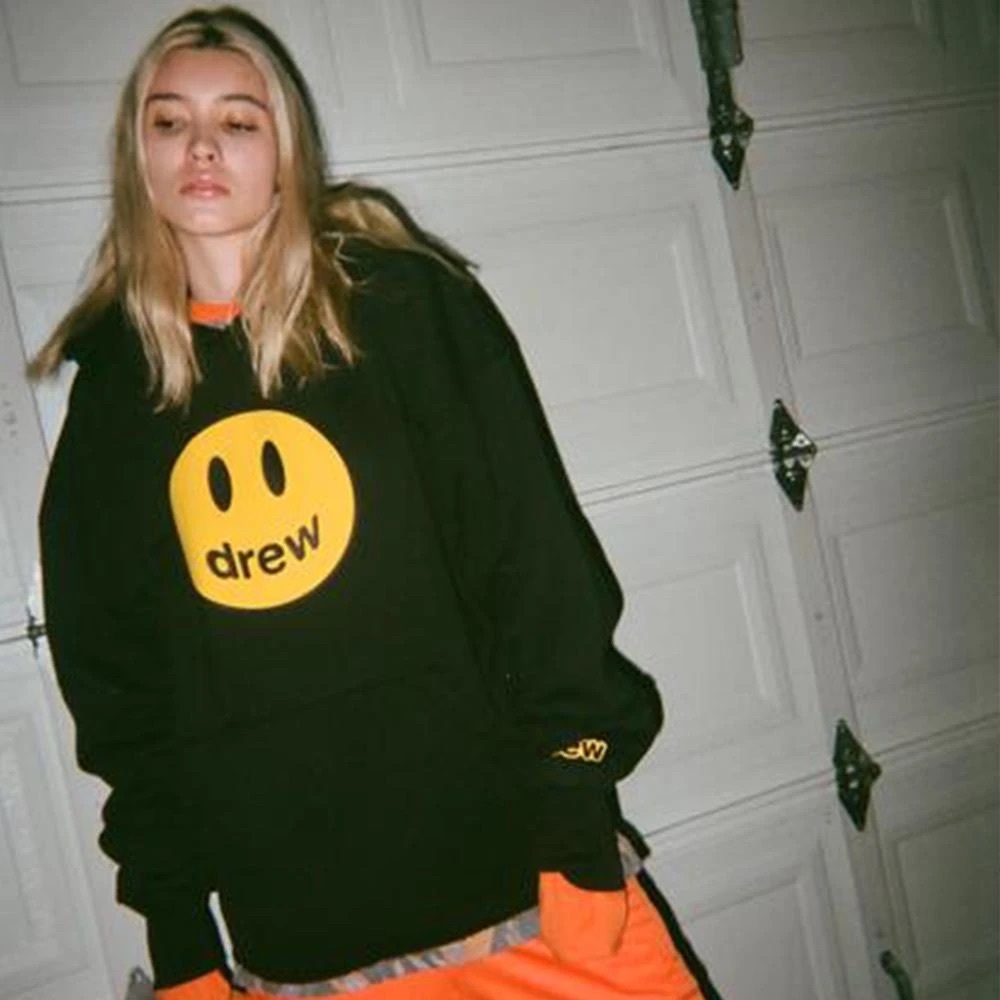 DREW HOUSE Black Deconstructed Mascot Hoodie XL